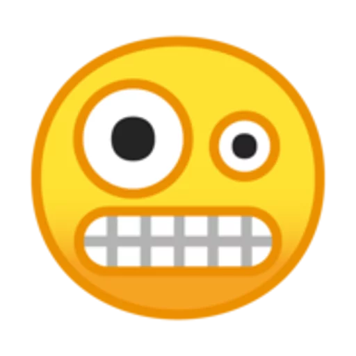 Стикер Android Emoji 😬