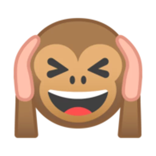 Стикер Android Emoji 🙉