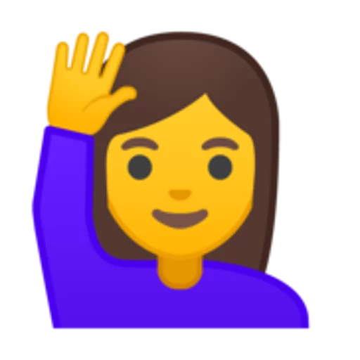 Android Emoji sticker 🙋