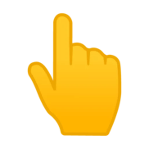 Telegram stiker «Android Emoji» 👆