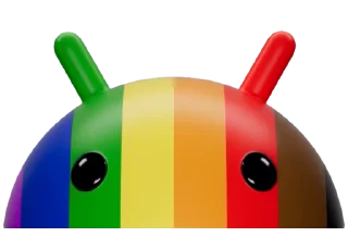 Androids Full sticker 🏳️‍🌈
