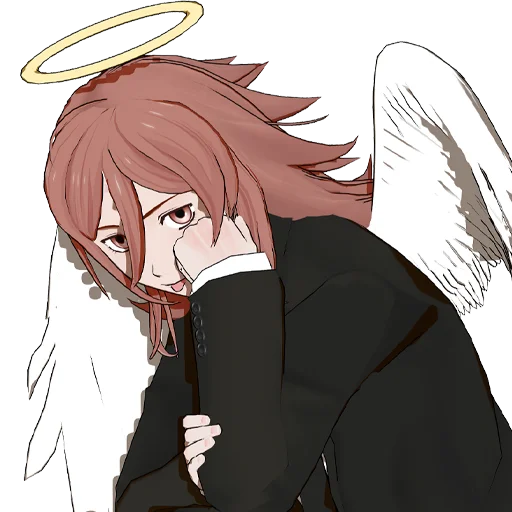 Telegram stiker «Angel Demon» 😛