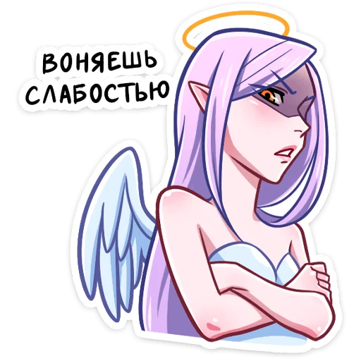 Ангелица Вайолет  sticker 😈