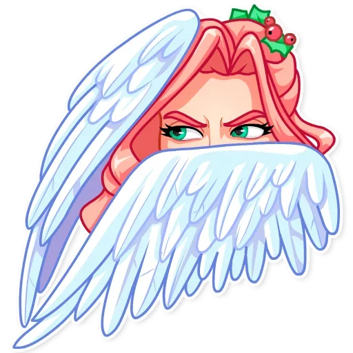 Эмодзи Christmas Angel 👀