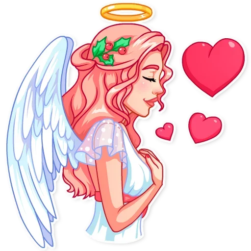 Christmas Angel emoji ❤