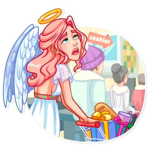 Christmas Angel emoji 😫
