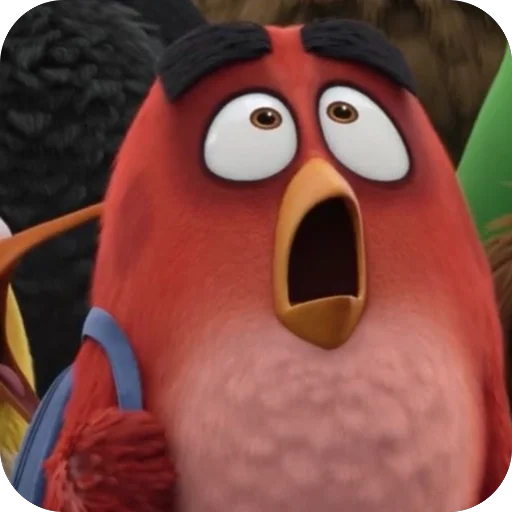 Стикер Angry Birds 😲