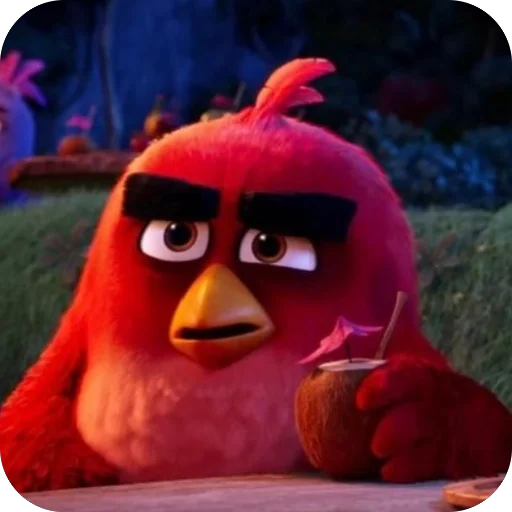 Стикер Angry Birds 🤨