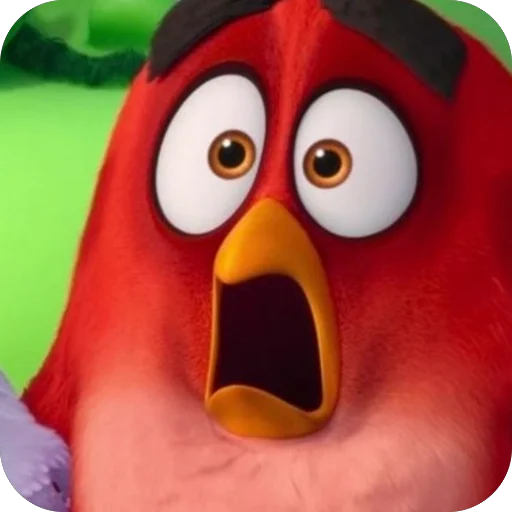 Стикер Angry Birds 😱