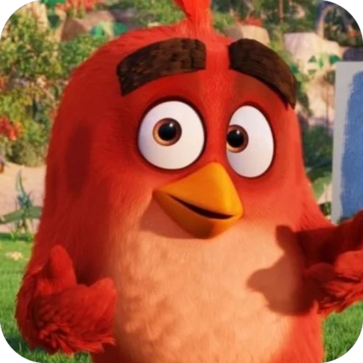 Стикер Angry Birds 😏