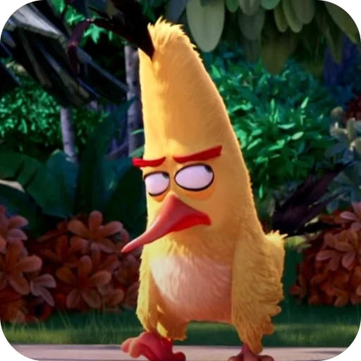 Стикер Angry Birds 😒
