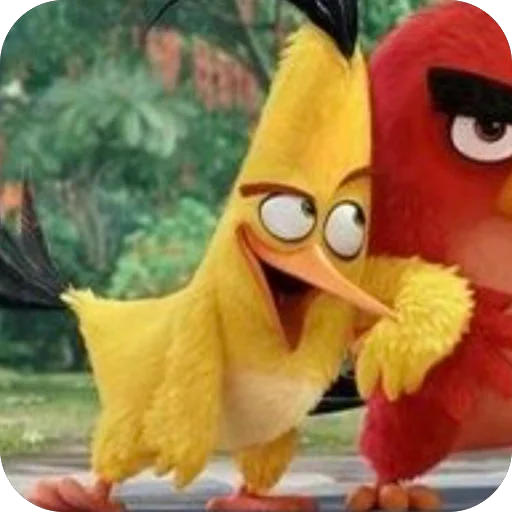 Стикер Angry Birds 😏