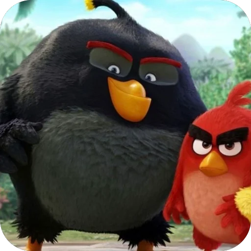 Стикер Angry Birds ✌️