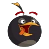 Telegram emoji Angry birds for
