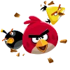 Telegram emoji «Angry birds for» 🐤