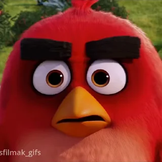 Angry birds emoji 😒