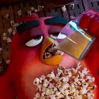 Angry birds stiker 🍿