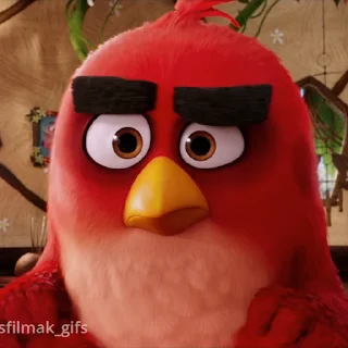 Эмодзи Angry birds 🤨