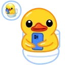 Duck Tails stiker 🚽