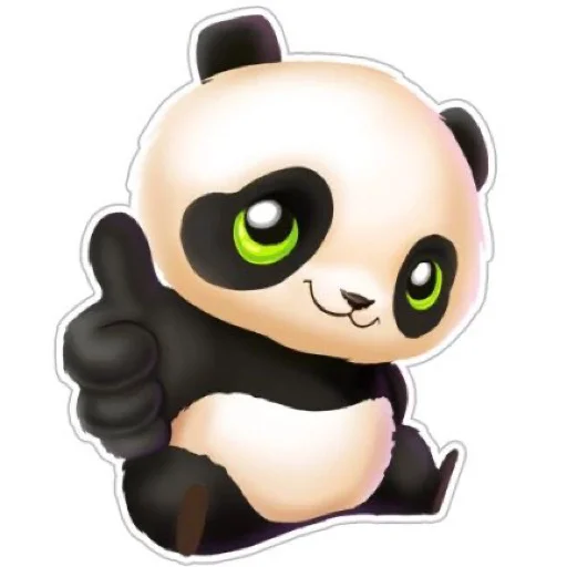 Панда emoji 👍