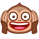 Эмодзи Kawaii Emoji 🙉