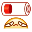 Kawaii Emoji emoji 🪫