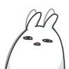 Эмодзи Animated Bunny 😧