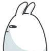 Animated Bunny emoji 😒