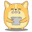 Telegram emoji Corgi
