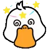 Duck Emoji emoji 😵‍💫