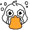 Эмодзи Duck Emoji 😭