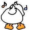 Емодзі Duck Emoji 🕺