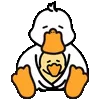 Duck Emoji emoji ❤️