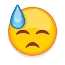 Эмодзи Animated Emoji 😓