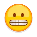 Стікер Animated Emoji 😬
