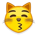 Animated Emoji stiker 😽