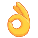 Стікер Animated Emoji 👌