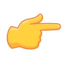 Animated Emoji sticker 👉