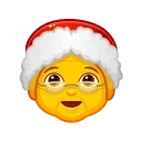 Стікер Animated Emoji 🤶
