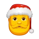 Стікер Animated Emoji 🎅