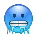 Стикер Animated Emoji 🥶