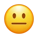 Стикер Animated Emoji 😐