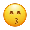 Стикер Animated Emoji 😙