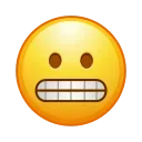 Стикер Animated Emoji 😬