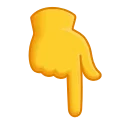 Стікер Animated Emoji 👇