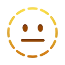 Стикер Animated Emoji 🫥