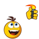 Animated Funny emoji 👏