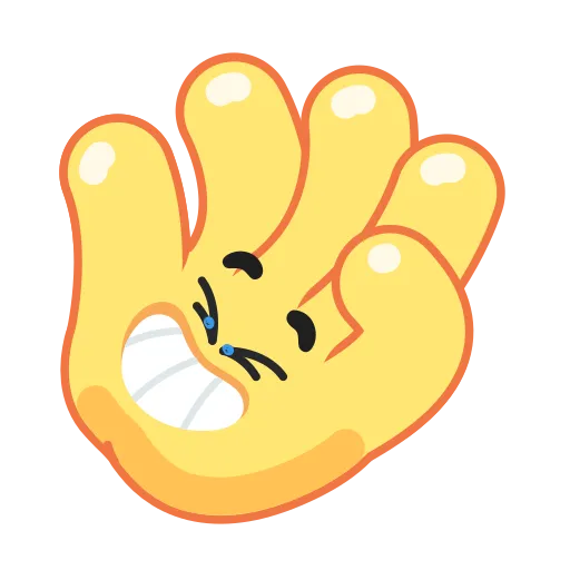 Funny Hands emoji 😂