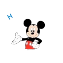 Емодзі Mickey Mouse 😗