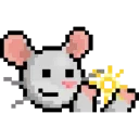 Емодзі телеграм Mouse Animated